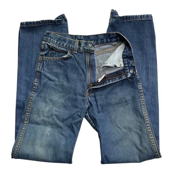 Vintage Britannia Jeans Size 13 Juniors 90s Straight Leg Paper Tag 100% Cotton - Picture 7 of 12